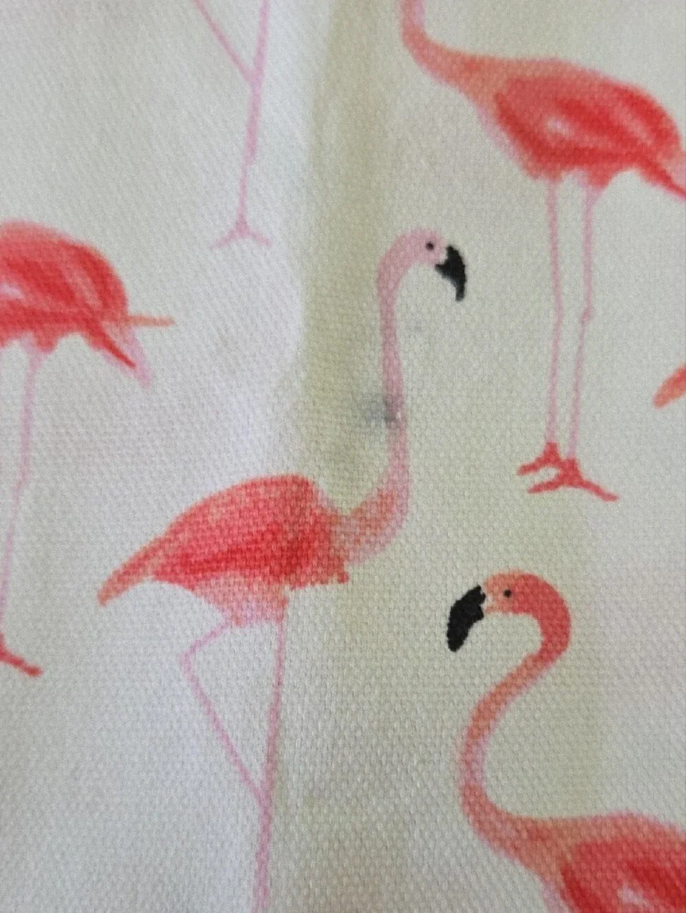 kate spade Coral Pink Flamingo Print Placemat